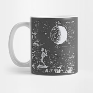 Skeleton Moon Mug